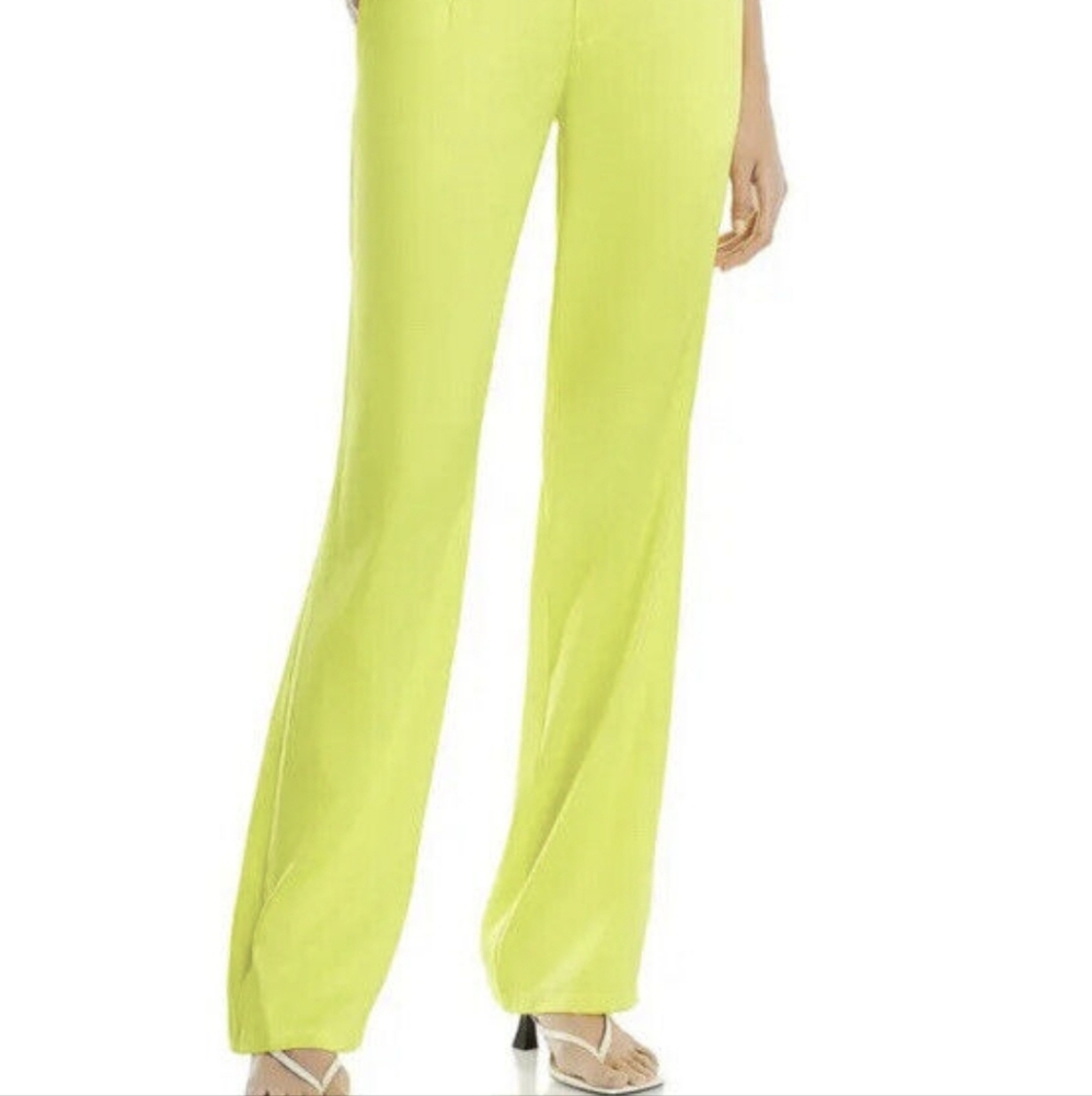 H&M Lime GreenWide Leg Pants